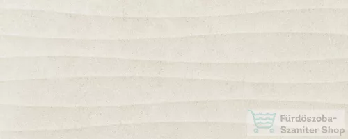 Marazzi Stream Ivory Struttura Wind 3D 20x50 fali csempe M0TC