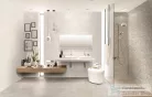 Marazzi Stream Beige Mosaico 20x50 cm-es falicsempe M0TE
