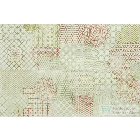 Marazzi Fresco Decoro Crochet Desert 32,5x97,7 cm-es fali csempe M0TQ