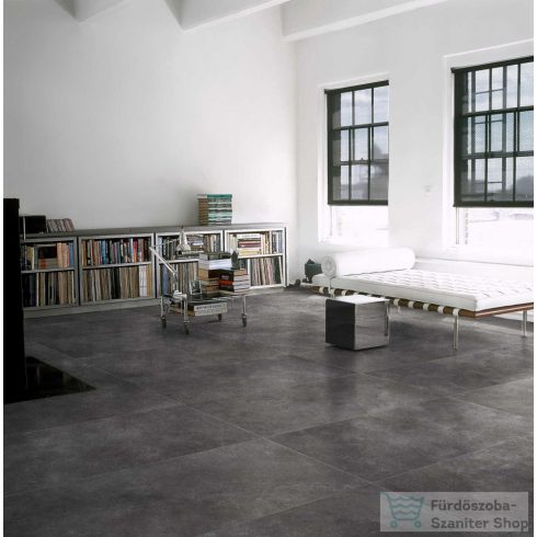 Marazzi Stream Anthracite Rettificato 60x60 járólap és fali csempe M0U7
