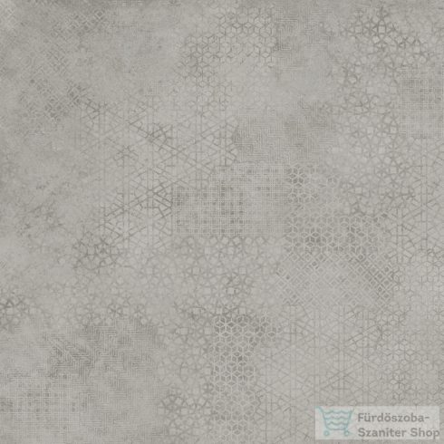 Marazzi Appeal Decoro Modern Grey Rett. 60x60 cm-es padlólap M0XZ