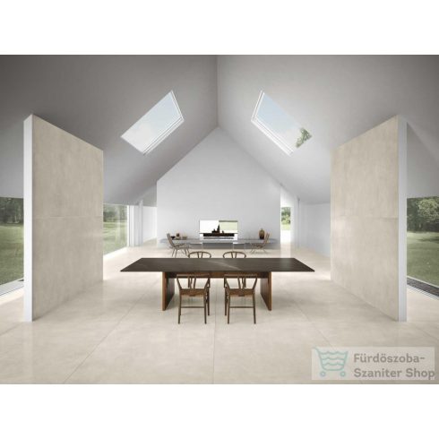 Marazzi Grande Concrete Look White Rettificato 160x320 cm-es padlólap M0Z3