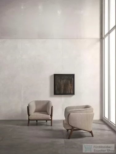 Marazzi Grande Concrete Look White Rettificato 160x320 cm-es padlólap M0Z3