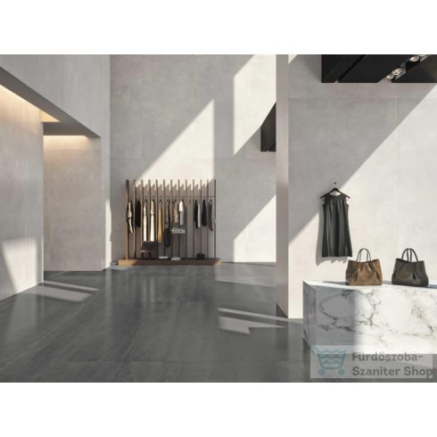 Marazzi Grande Concrete Look White Rettificato 160x320 cm-es padlólap M0Z3