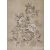 Marazzi Fresco Decoro Bloom Truffle C4 130x97,7 cm-es fali dekorcsempe M10R