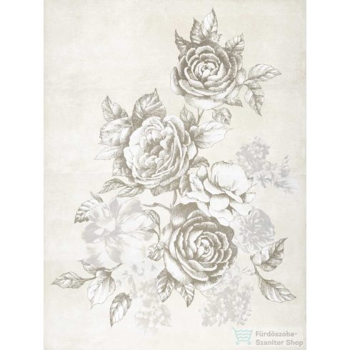 Marazzi Fresco Decoro Bloom Light C4 130x97,7 cm-es fali dekorcsempe M10S