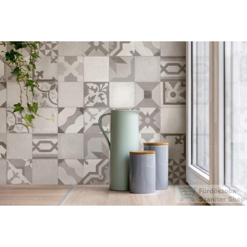 Marazzi Work White Decoro Vantage 30x90 cm-es falicsempe M13C