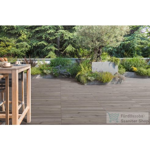 Marazzi Treverkheart Grey Grip 15x90 cm-es padlólap M163