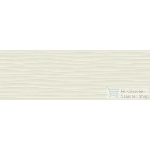 Marazzi Eclettica Cream Struttura Wave 3D 40x120 cm-es fali csempe M1AF