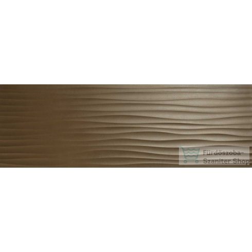 Marazzi Eclettica Bronze Struttura Wave 3D 40x120 cm-es fali csempe M1AM