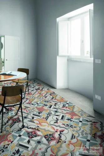 Marazzi D_Segni Scaglie White 20x20 cm-es padlólap M1KX