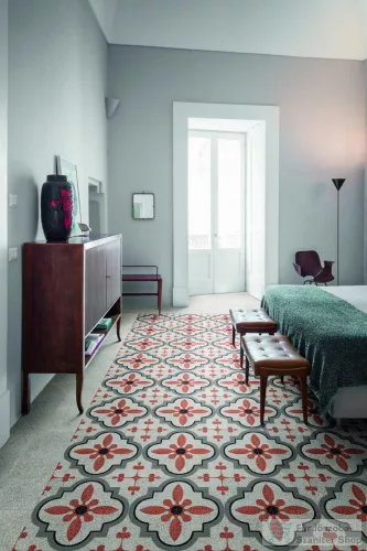 Marazzi D_Segni Scaglie White 20x20 cm-es padlólap M1KX