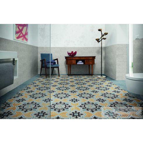 Marazzi D_Segni Scaglie Grey 20x20 cm-es padlólap M1L0