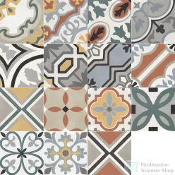   Marazzi D_Segni Colore Decoro Mix 20x20 járólap és fali csempe M1L9