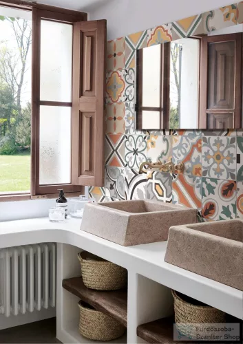 Marazzi D_Segni Colore Decoro Mix 20x20 járólap és fali csempe M1L9