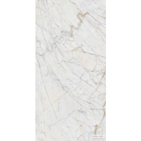 Marazzi Grande Marble Look Golden White Lux Stuoiato Rettificato 160x320 cm-es padlólap M37D