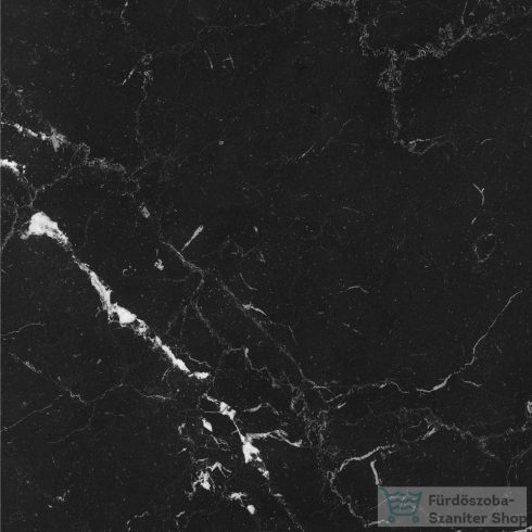 Marazzi Allmarble Elegant Black Rt 60x60 cm-es padlólap M3AL