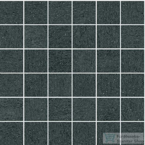 Marazzi Mystone Basalto Lava Mosaico 5x5 30x30 cm-es padlólap M3HU