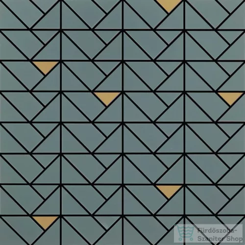 Marazzi Eclettica Bronze Mosaico Sage 40x40 fali csempe M3JF