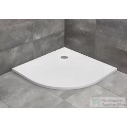   Radaway Zantos A 90x90 íves műmárvány zuhanytálca fehér M3ZNA9090-06