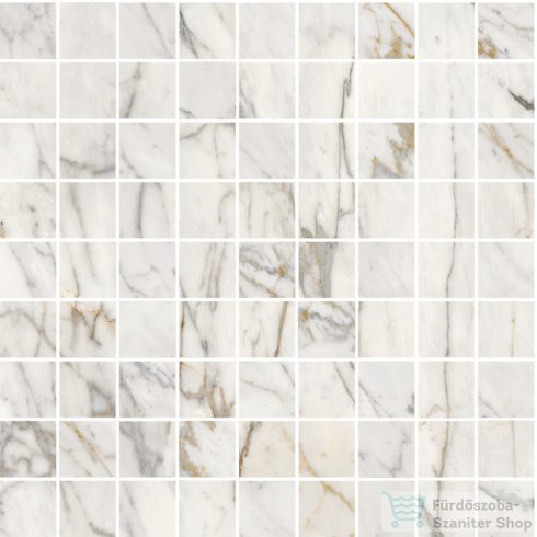 Marazzi Allmarble Golden White Mosaico 30x30 cm-es padlólap M4GX