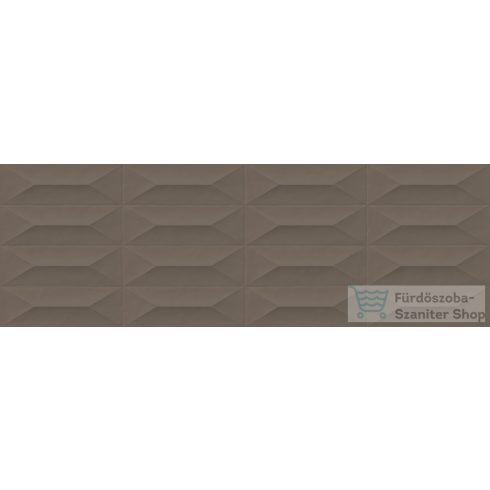 Marazzi Colorplay taupe struttura cabochon 3D 30x90 cm-es fali csempe M4KP