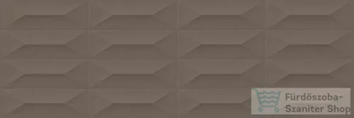 Marazzi Colorplay taupe struttura cabochon 3D 30x90 cm-es fali csempe M4KP