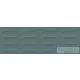 Marazzi Colorplay Sage struttura cabochon 3D 30x90 cm-es fali csempe M4KX
