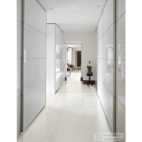 Marazzi Marbleplay Calacatta Lux Rett. 58x116 cm-es padlólap M4L2