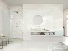 Marazzi Marbleplay White Rett. 30x90 fali csempe M4NU