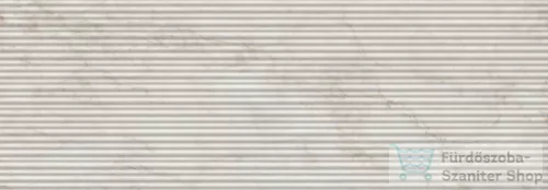 Marazzi Marbleplay Calacatta Struttura Mikado 3D Rett. 30x90 fali csempe M4P4