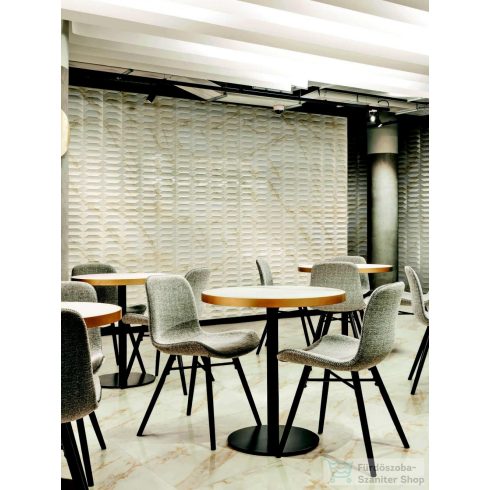 Marazzi Marbleplay Str.Gemma Ivory 3D Rett. 30x90 cm-es fali csempe M4PF