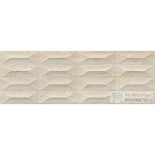   Marazzi Marbleplay Str.Gemma Travertino 3D Rett. 30x90 cm-es fali csempe M4PG