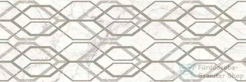 Marazzi Marbleplay Decoro Net Statarietto 30x90 cm-es fali dekor csempe M4Q0