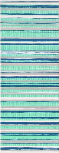 Marazzi Cloud Decoro Lines Shappire 20x50 fali csempe M4VR