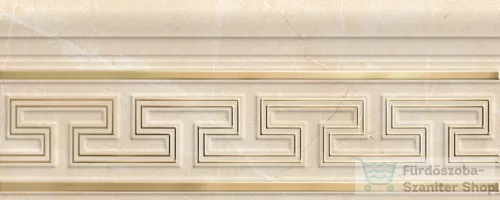 Marazzi Marbleplay Listello Classic Marfil 12x30 cm-es fali dekor M5LR