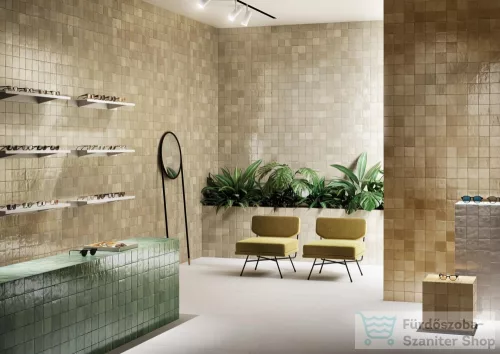 Marazzi Zellige Cammello Lux 10x10 fali csempe M5P2