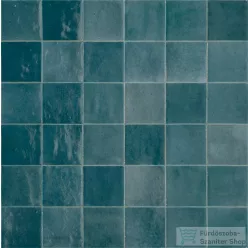 Marazzi Zellige Petrolio Lux 10x10 fali csempe M5P6
