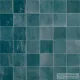 Marazzi Zellige Petrolio Lux 10x10 fali csempe M5P6