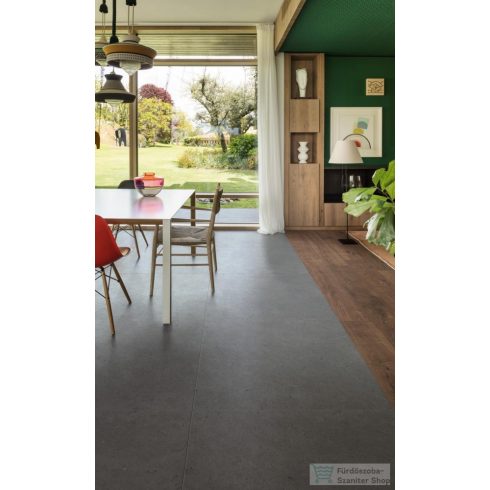 Marazzi Mystone Moon Anthracite Rett.90x90 cm-es padlólap M6AZ