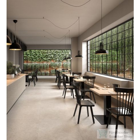 Marazzi Mystone Moon White Rett.90x90 cm-es padlólap M6DS