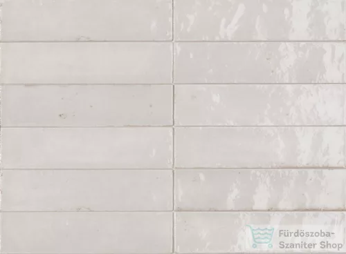 Marazzi Lume White Lux 6x24 cm-es padlólap és fali csempe M6RN
