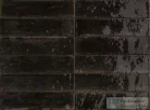 Marazzi Lume Black Lux 6x24 cm-es padlólap és fali csempe M6RP