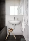 Marazzi Lume Black Lux 6x24 cm-es padlólap és fali csempe M6RP