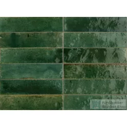   Marazzi Lume Green Lux 6x24 cm-es padlólap és fali csempe M6RQ
