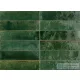 Marazzi Lume Green Lux 6x24 cm-es padlólap és fali csempe M6RQ