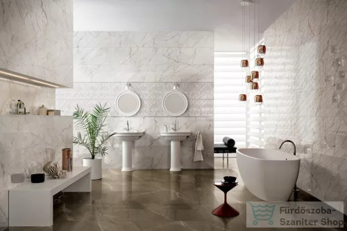 Marazzi Allmarble Wall Golden White Lux 40x120 fali csempe M6T1