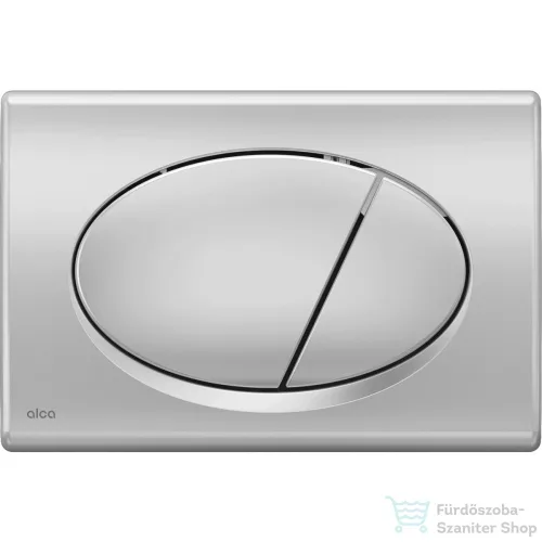 Alcaplast nyomólap matt króm M72