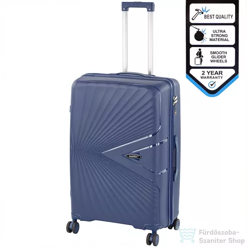 Leziter TraveLux Endure nagy bőrönd keményfedeles 76x50x29 cm sötét kék M7905-BLU28