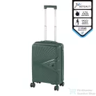 Leziter TraveLux Endure kabinbőrönd keményfedeles 55x40x20 cm sötétzöld M7905-DG20